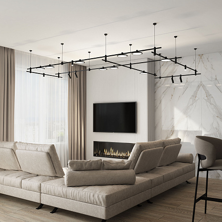 Подвесной комплект с вводом питания Elektrostandard Esthetic Magnetic 85154/00 Подвесной комплект с вводом питания Elektrostandard Esthetic Magnetic 85154/00