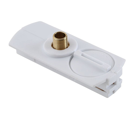 Адаптер для однофазного шинопровода Crystal Lux CLT 0.212 02 WH Адаптер для однофазного шинопровода Crystal Lux CLT 0.212 02 WH