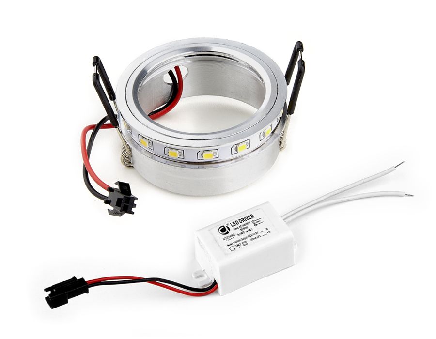 Сменное кольцо с подсветкой с бортом Ambrella Light Compo Spot 102 LED SET STEP