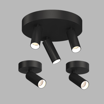 Спот светодиодный Ledron SAGITONY-R3-S40-Black-White