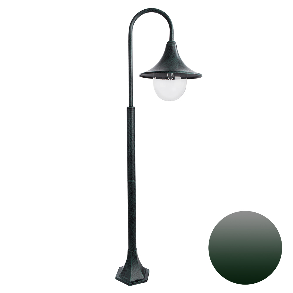 Уличный парковый светильник Arte Lamp MALAGA A1086PA-1BGB