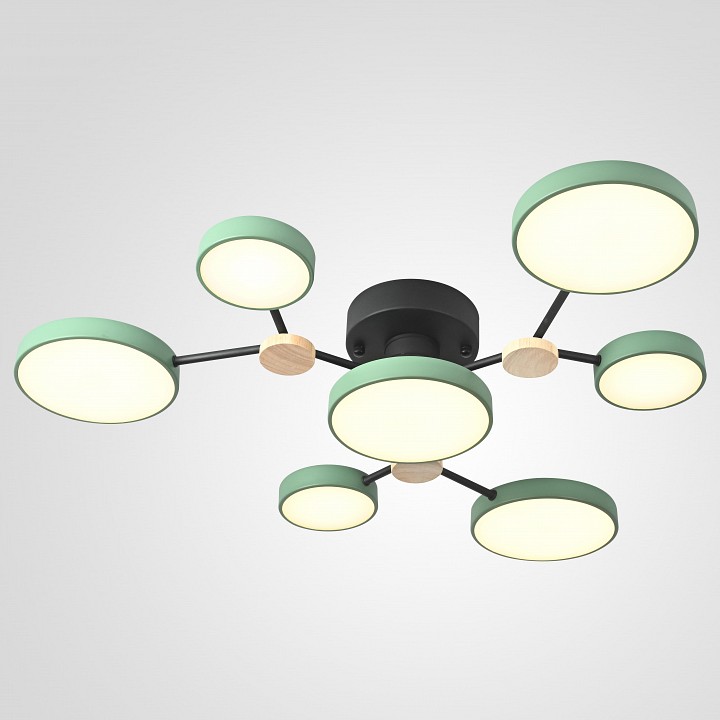 Люстра потолочная светодиодная Imperiumloft GAMMA D88 Green 223771-23