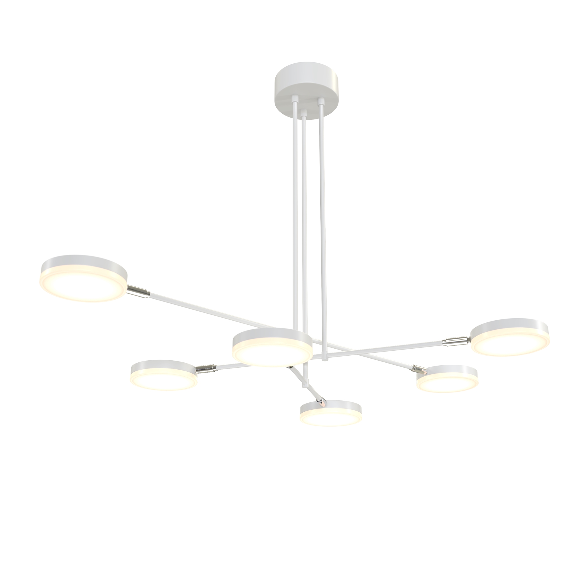 Люстра светодиодная на штанге Maytoni Fad MOD070PL-L36W3K