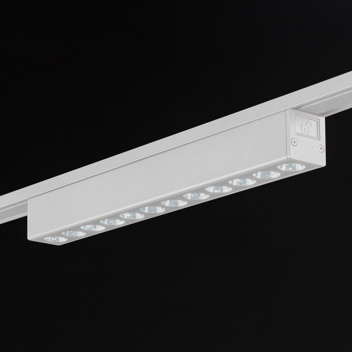 Трековый однофазный светильник SWG DL-SLIM-DRWH-12-CCT