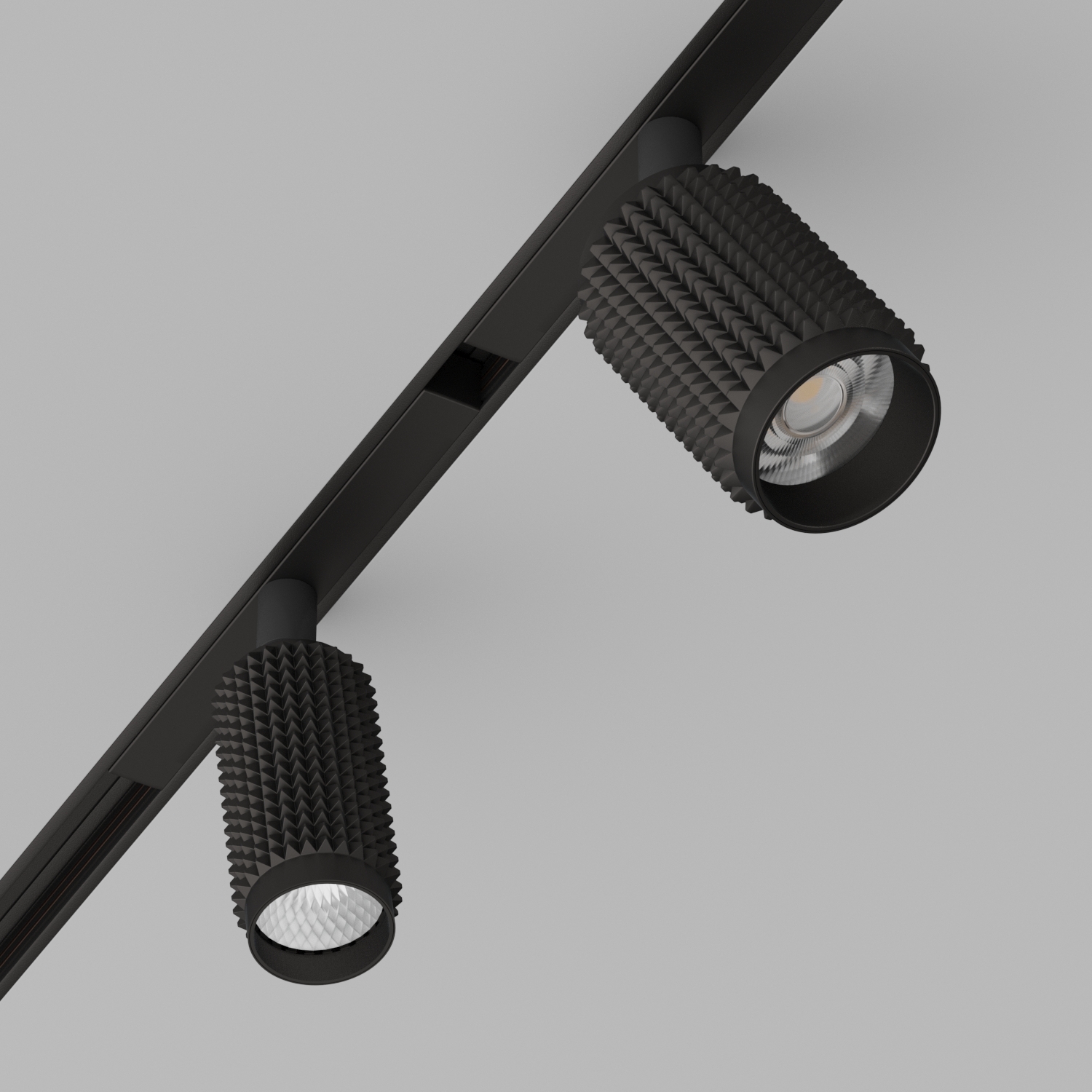 Трековый магнитный светильник светодиодный Ledron DY-1050CS-Black