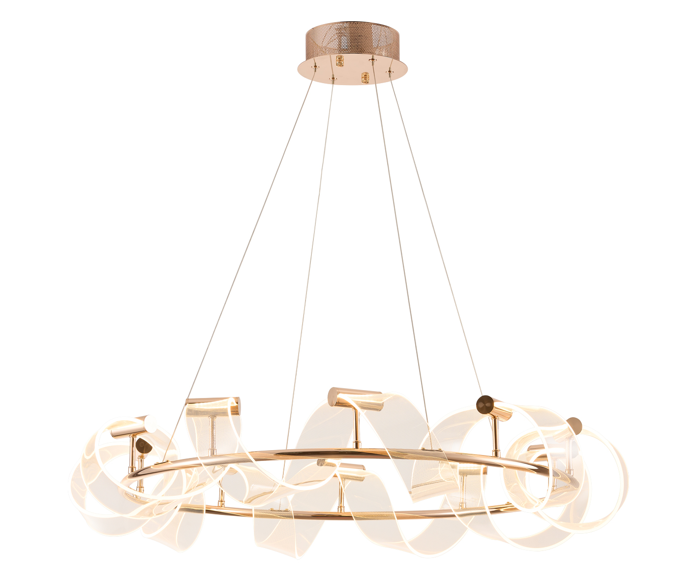 Люстра подвесная светодиодная Kink Light Ранни 08037-90,37 00021357