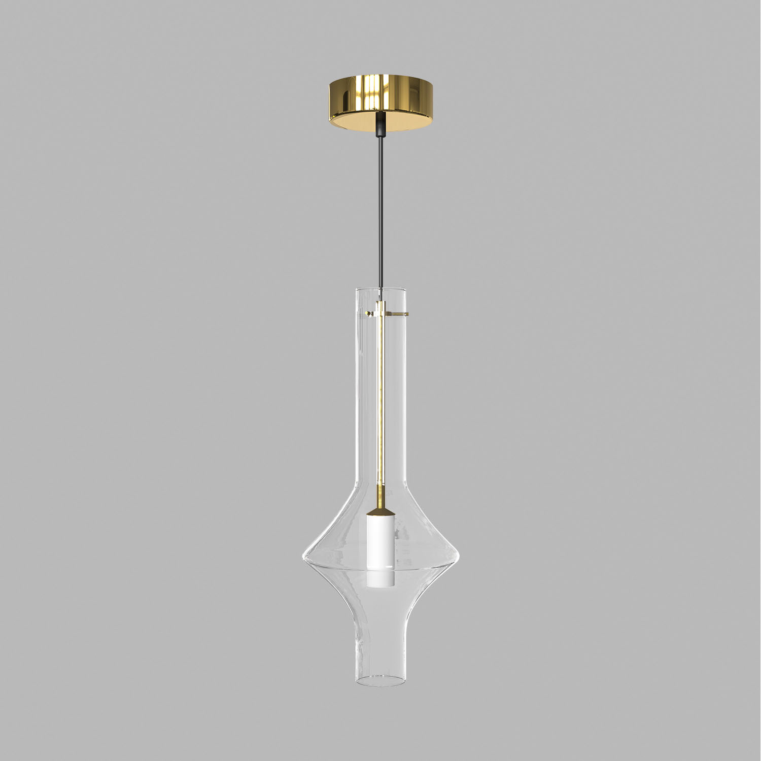 Светильник подвесной Ledron 10705P-clear-glass
