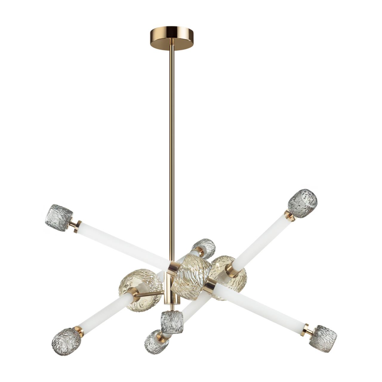 Люстра на штанге светодиодная Odeon Light KLIFF 5426/54CL
