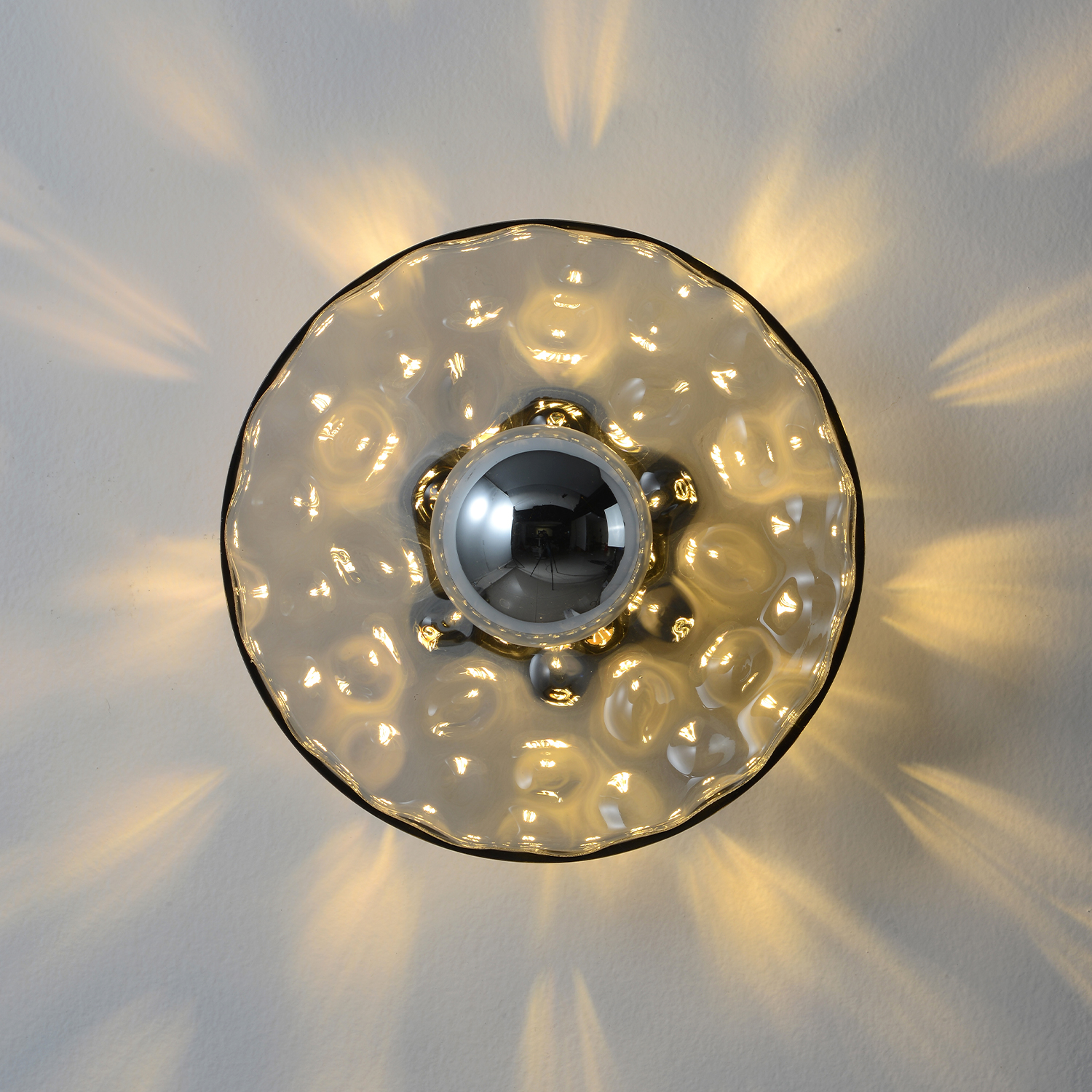 Светильник настенный Crystal Lux PEARL AP1 SMOKE