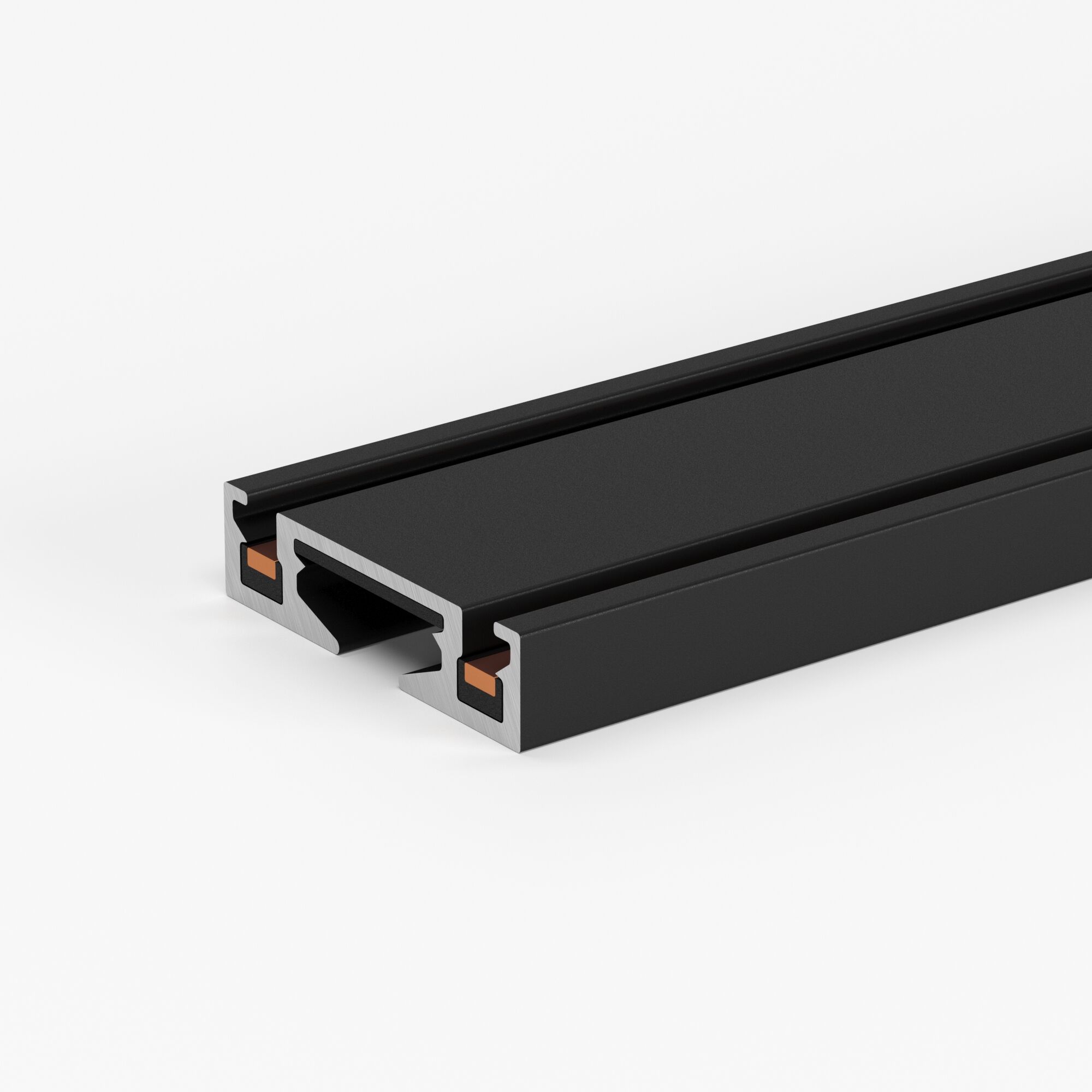 Шинопровод магнитный накладной (2м) чёрный Elektrostandard Flat Magnetic 85129/00 a063722