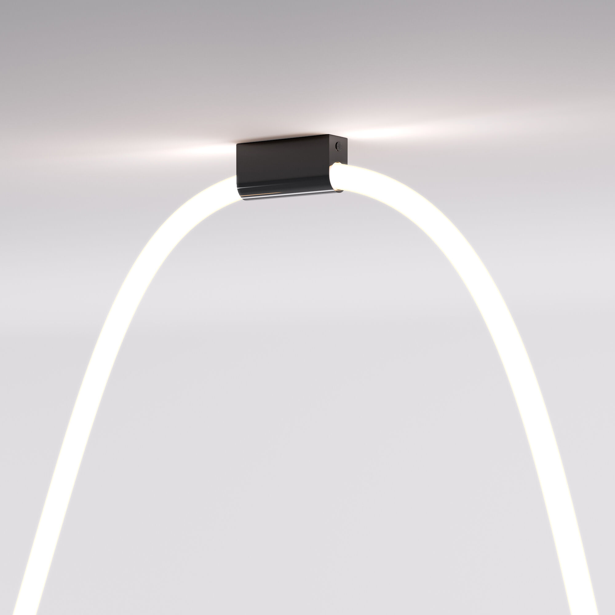 Накладные крепления для круглого гибкого неона Elektrostandard Full light FL 28100 Черный a070757