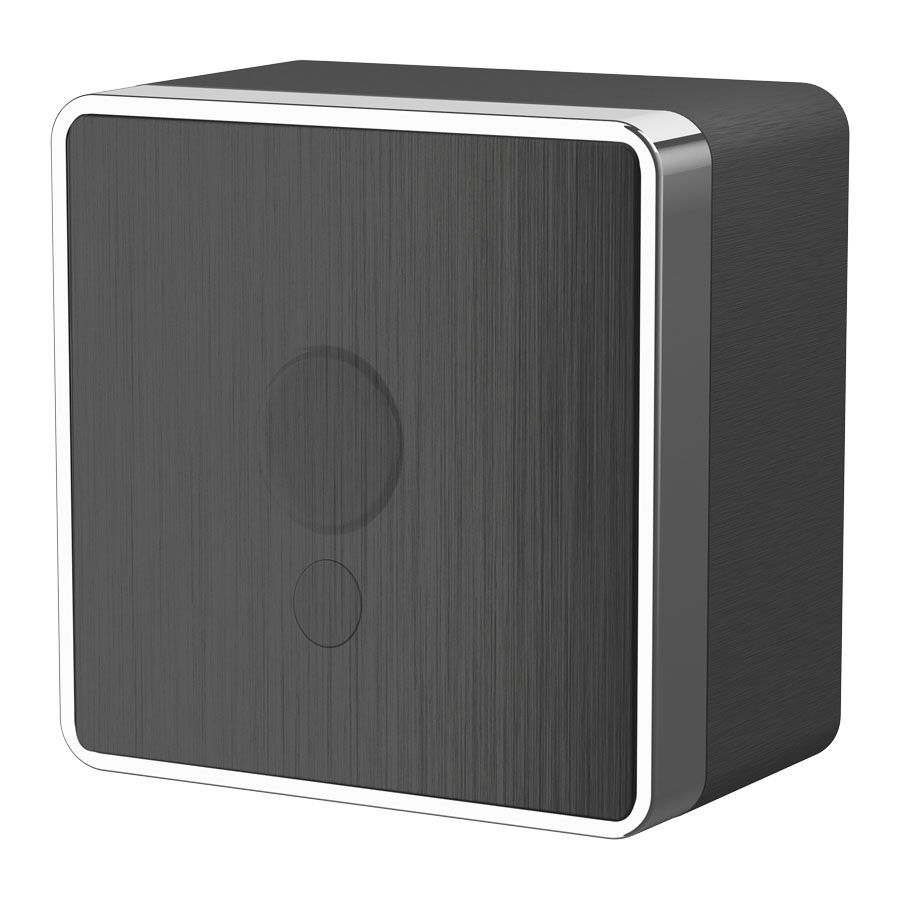 Вывод кабеля графит рифленый Werkel Gallant W5050204 4690389164316 a051344