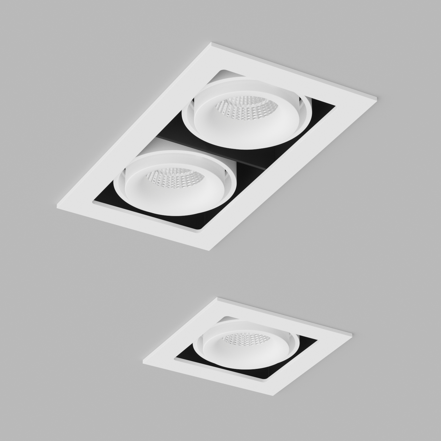Светильник встраиваемый светодиодный Ledron ON-202-9W-White-Black