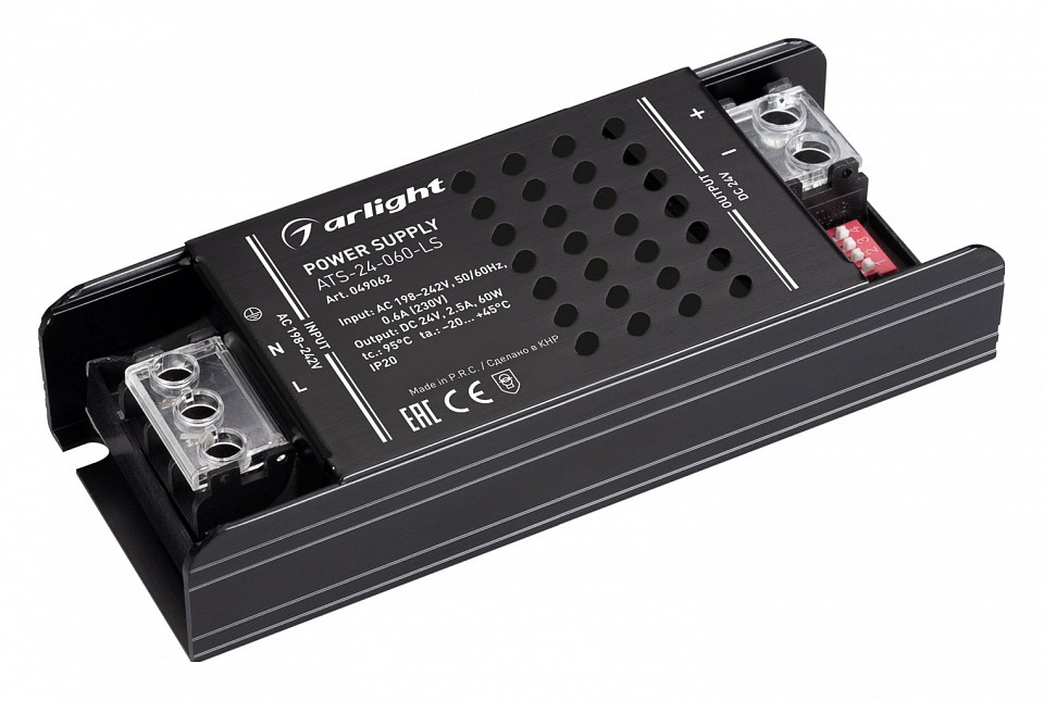 Блок питания 60Вт 24В IP20 Arlight ATS 049062
