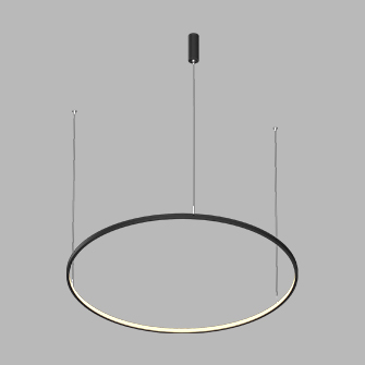 Люстра подвесная светодиодная Ledron LED-ROUND-R800-Black