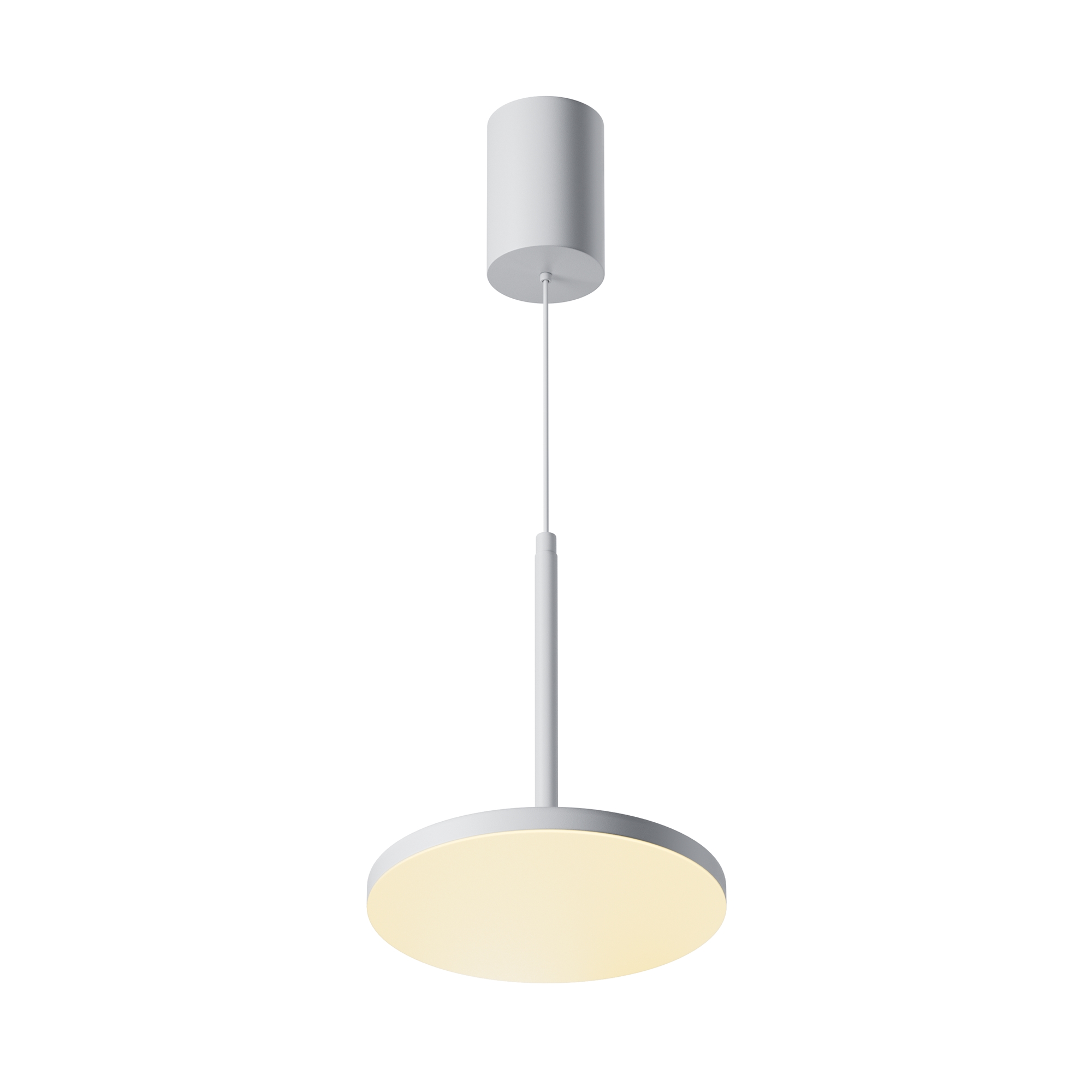 Светильник подвесной светодиодный Maytoni Plato P076PL-L12W3K-W