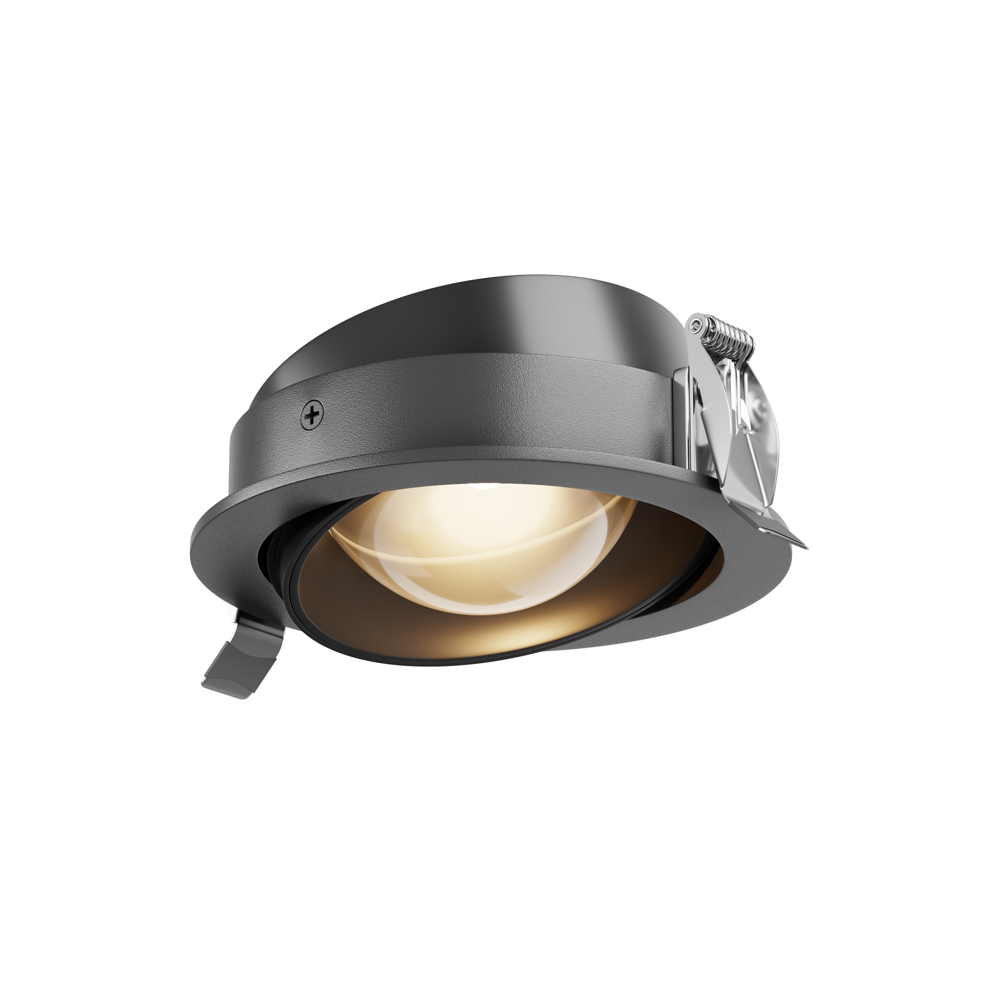 Светильник встраиваемый светодиодный Maytoni Lens DL105-12W3K-B