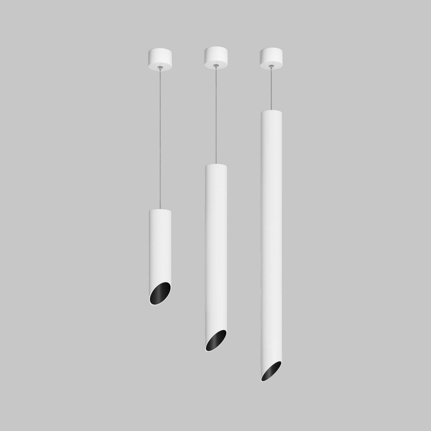 Светильник подвесной светодиодный Ledron SLC78008-7W-75-P-White-Black
