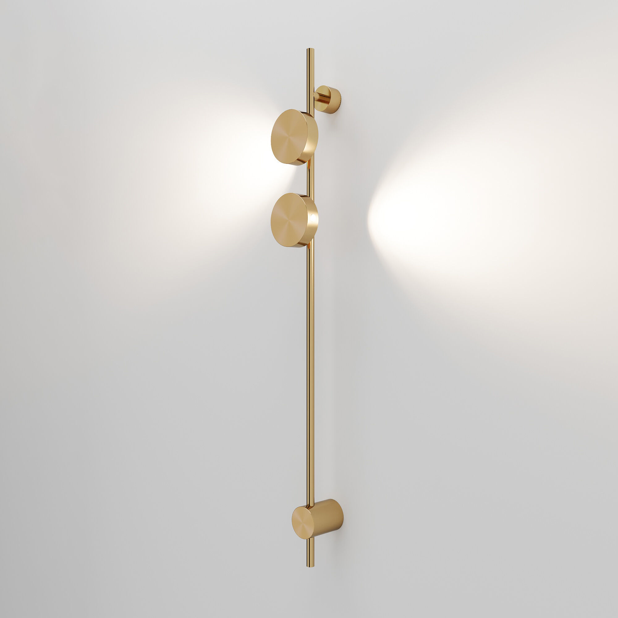 Светильник настенный светодиодный Elektrostandard Illume 40154/LED латунь a070999