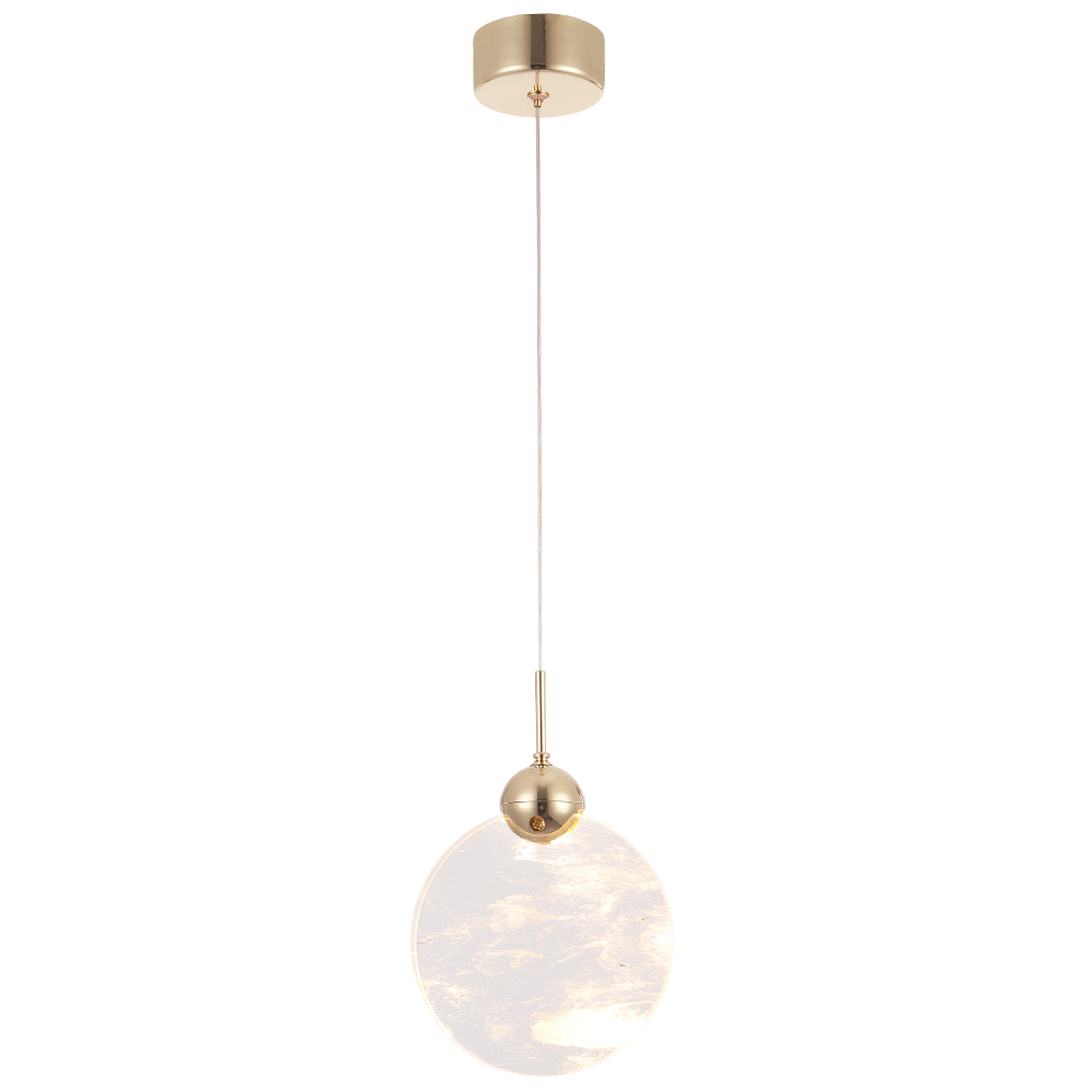 Светильник подвесной светодиодный Crystal Lux CIELO SP3W LED GOLD