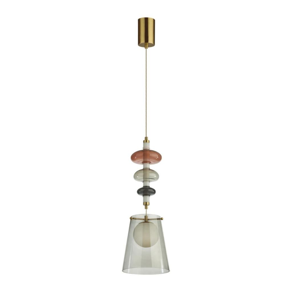 Светильник светодиодный подвесной Odeon Light Amore 5411/18LB