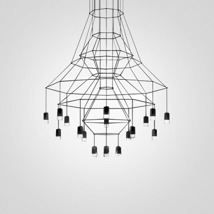 Люстра подвесная Imperiumloft Via Wireflow 0315 40.1635 75118-22 40,1635 75118-22