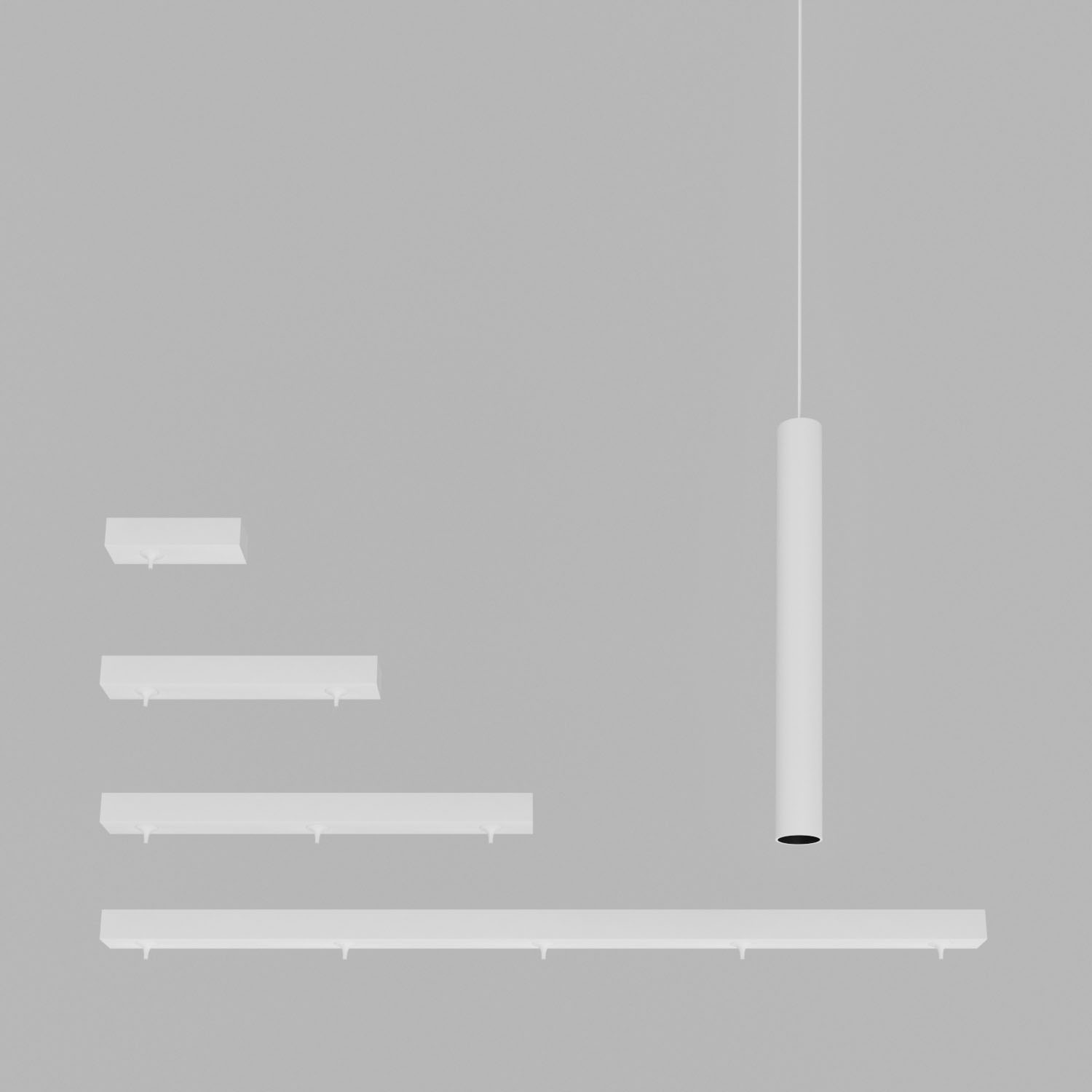 Светильник подвесной светодиодный Ledron SAGITONY-E5-T40-White-Black