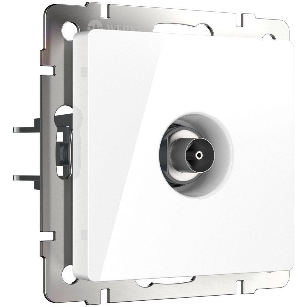 ТВ-розетка проходная Werkel WL01-TV-2W a033754