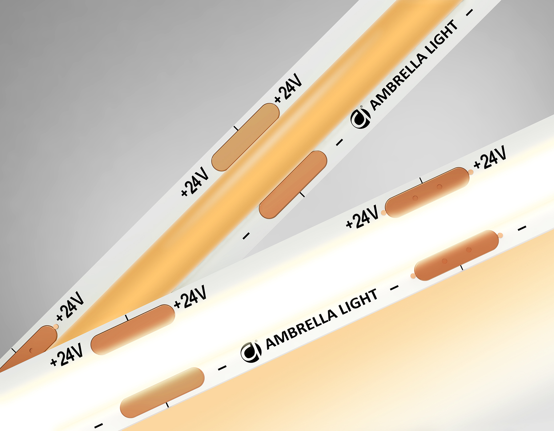 Светодиодная лента 10Вт/м 24V IP20 3000K Ambrella light ILLUMINATION GS4651