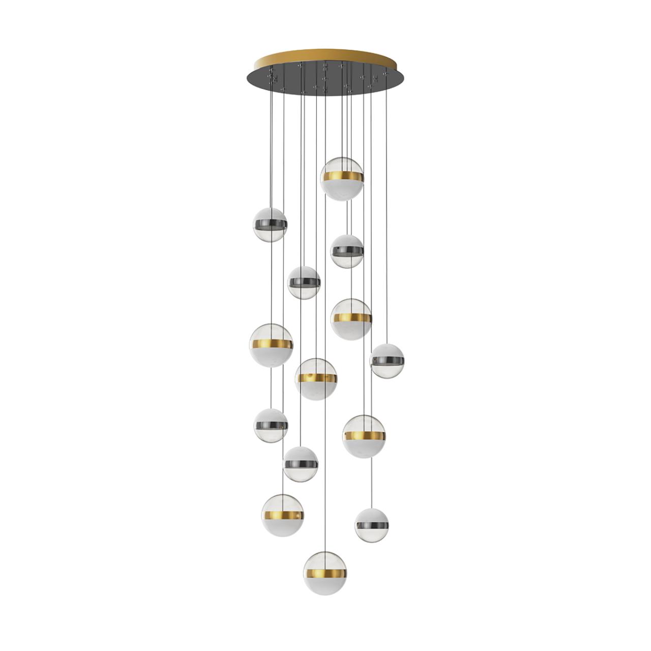 Люстра подвесная светодиодная Odeon Light RONI 5037/132L