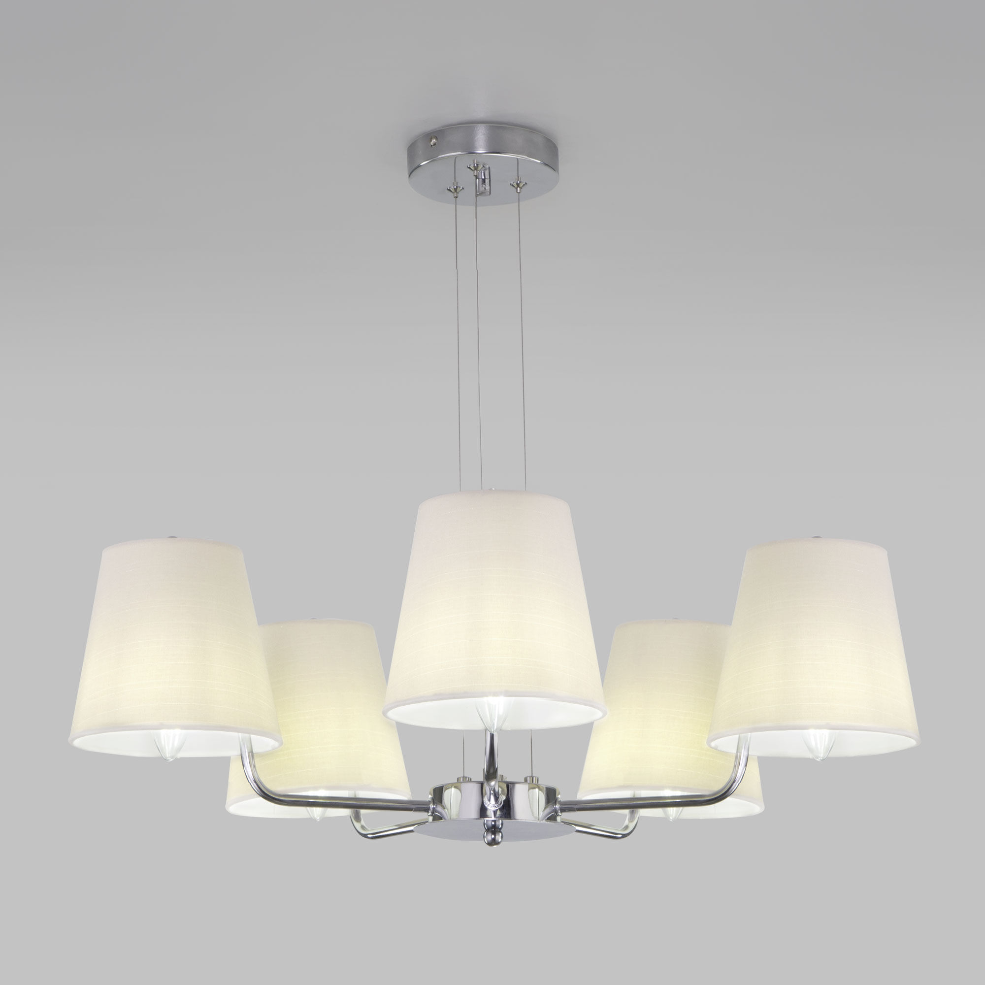 Люстра подвесная Eurosvet Amaretto 60155/5 хром