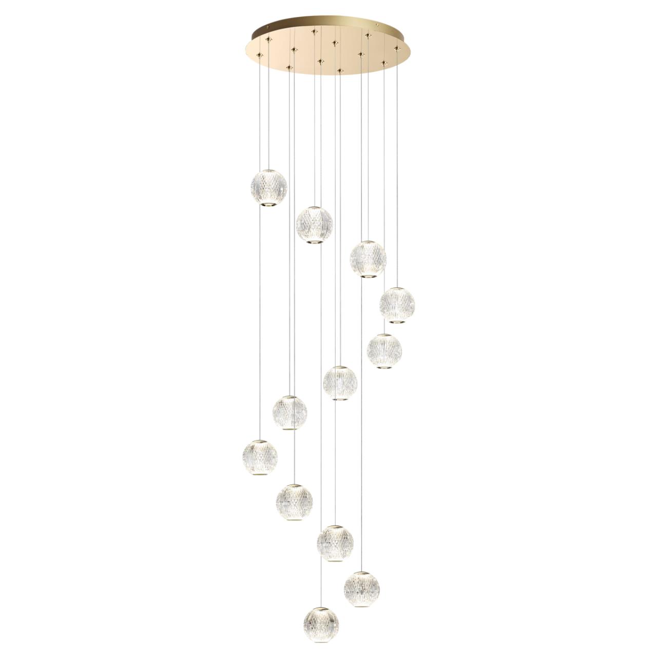 Люстра подвесная светодиодная Odeon Light CRYSTAL 5008/56L
