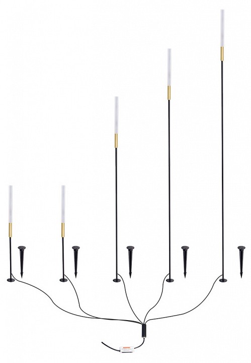 Уличный грунтовый светильник Arte Lamp MUSTER A1083PA-5BK