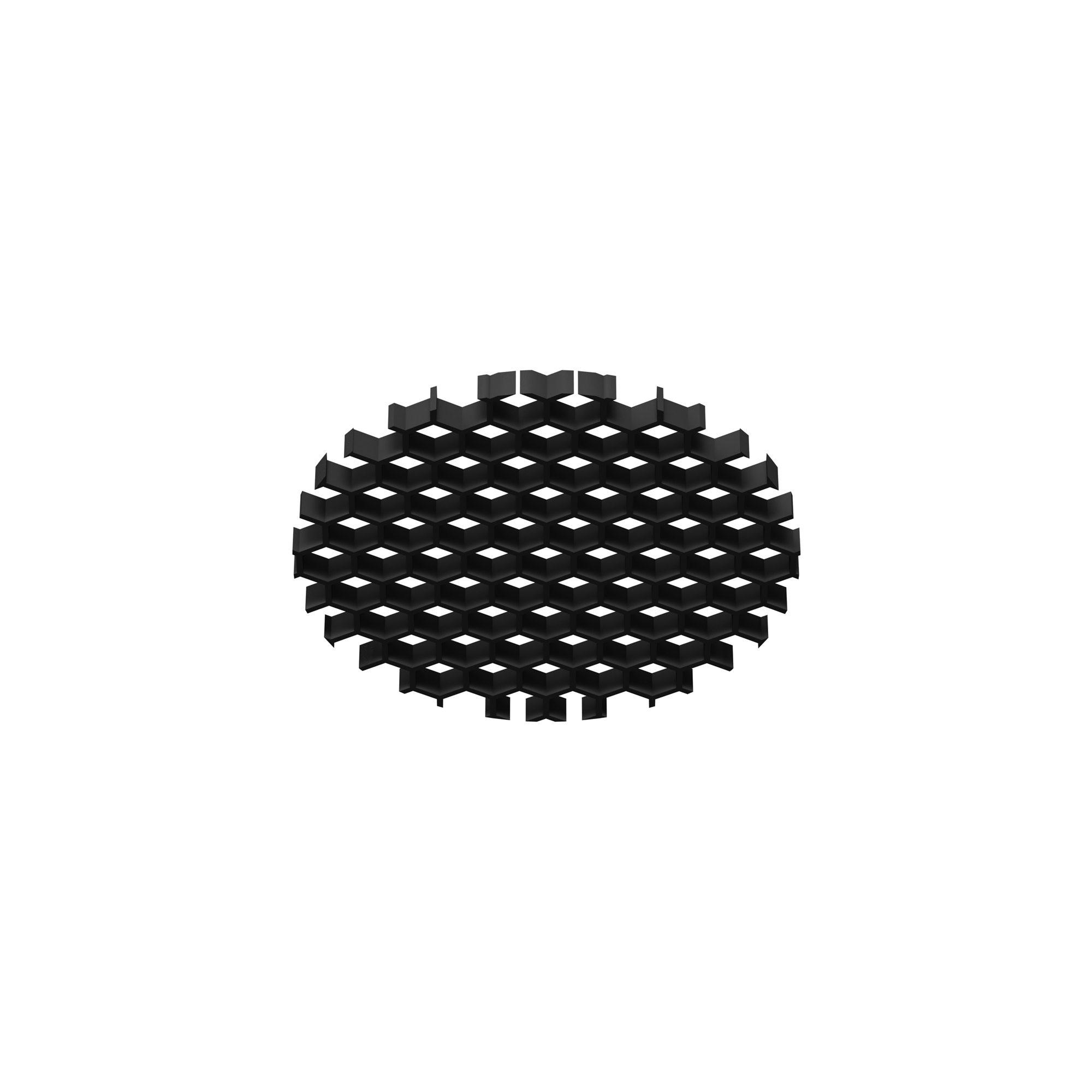 Антибликовая решетка для встраиваемого светильника Maytoni Dip HoneyComb001-D32