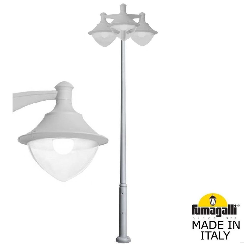 Парковый светильник FUMAGALLI EKTOR 4000/MIDIPILAR/VIVI 3L LED-HIP V50.372.A30.LXH27