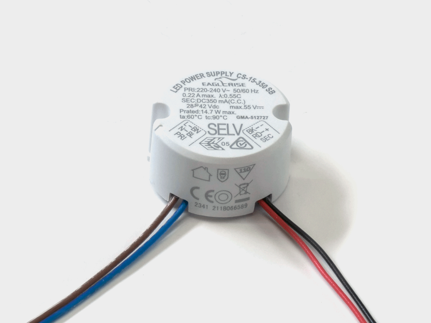 Драйвер для светильников VILLY, 15 Вт SWG CS-15-350 SB