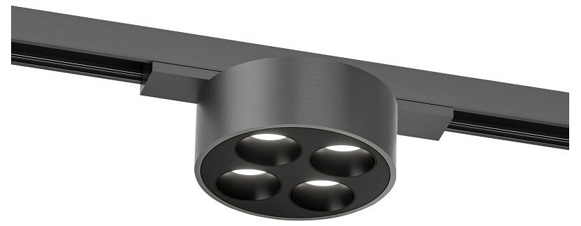 Трековый магнитный светодиодный светильник Denkirs SHINE GRILL DK5772-DN