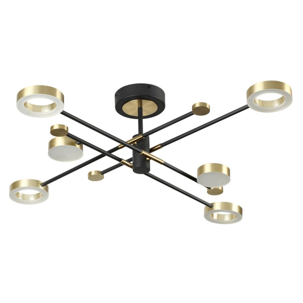 Люстра светодиодная на штанге Odeon Light Denzel 4321/55CL