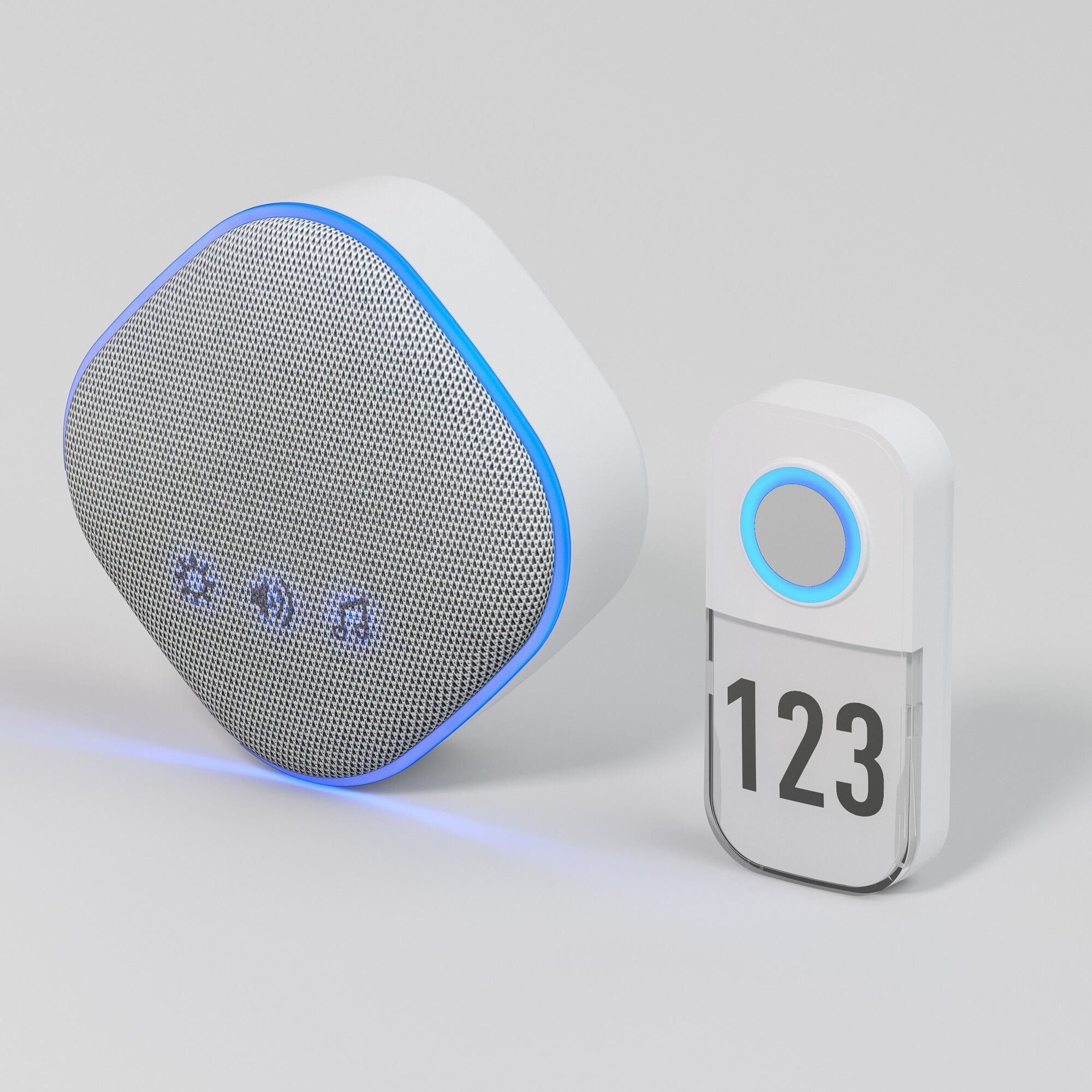 Звонок беспроводной IP20 Elektrostandard DBQ29M WL Белый a070641