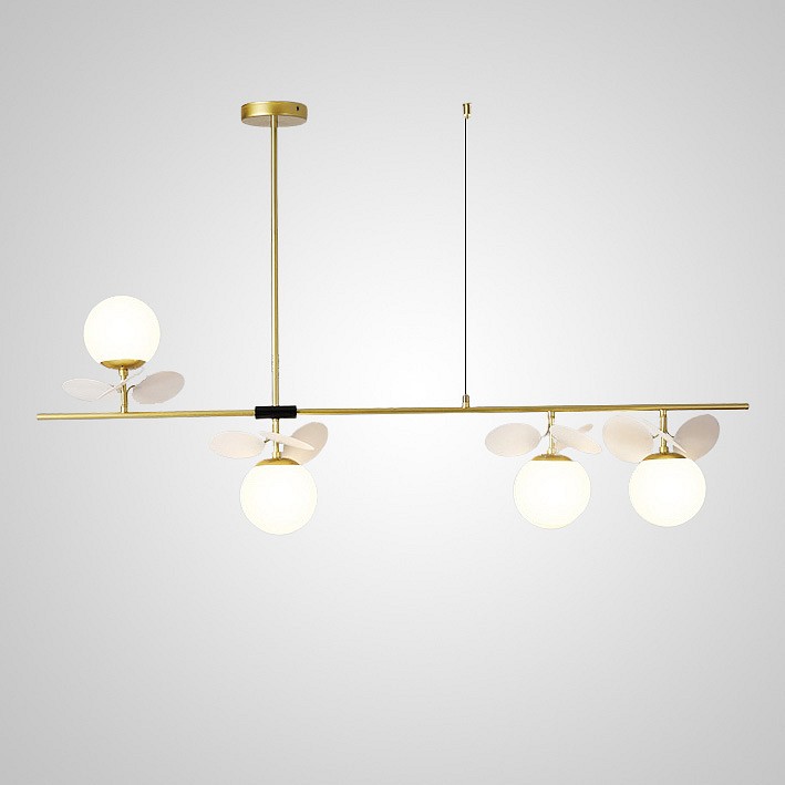 Люстра на штанге Imperiumloft MATISSE LONG White 191909-26