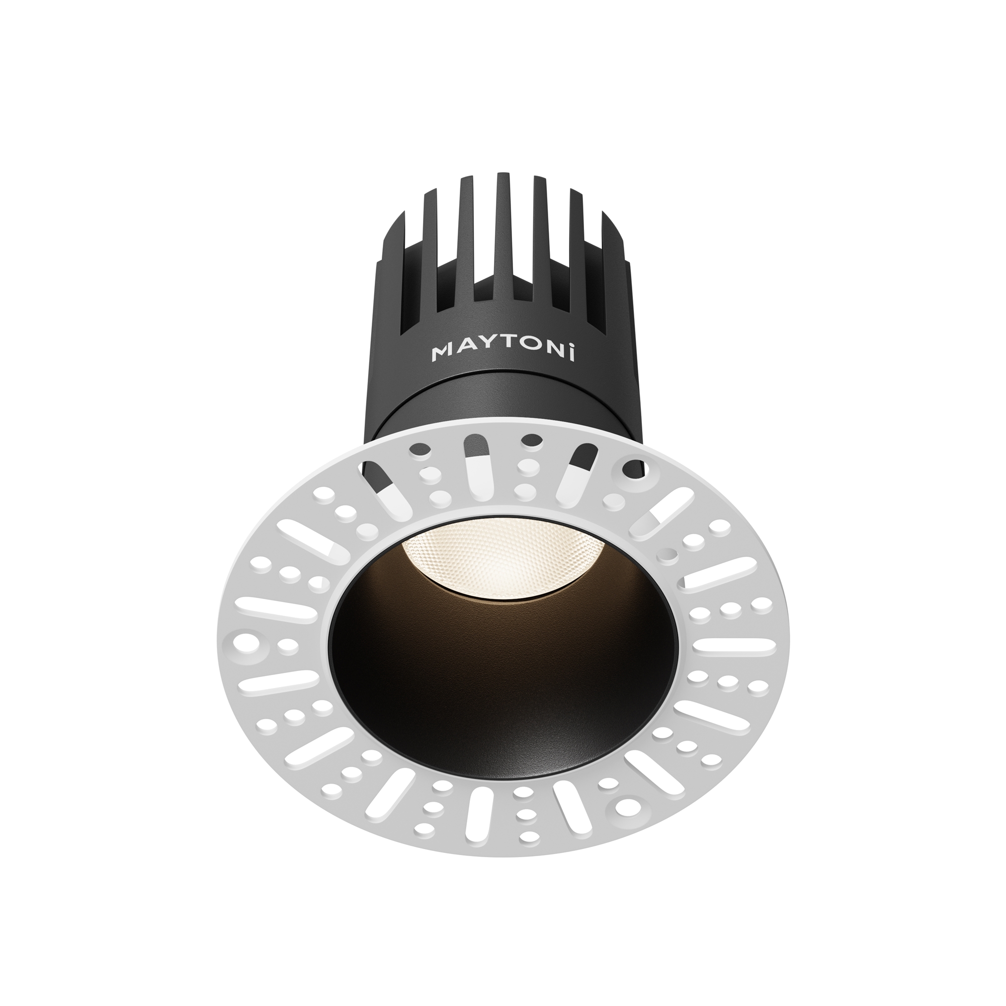 Светильник встраиваемый светодиодный Maytoni Dip DL122-15W-4K-TRS-B