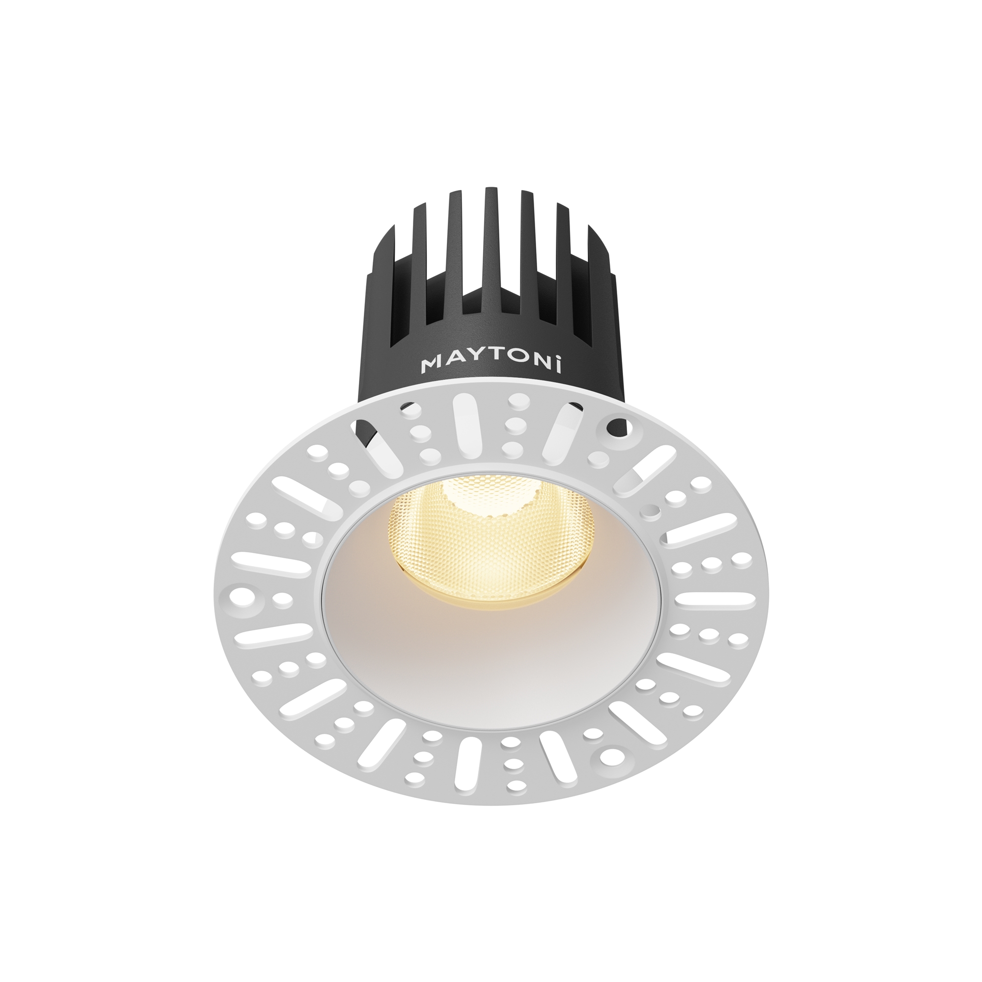 Светильник встраиваемый светодиодный Maytoni Dip DL121-15W-2.7K-TRS-W