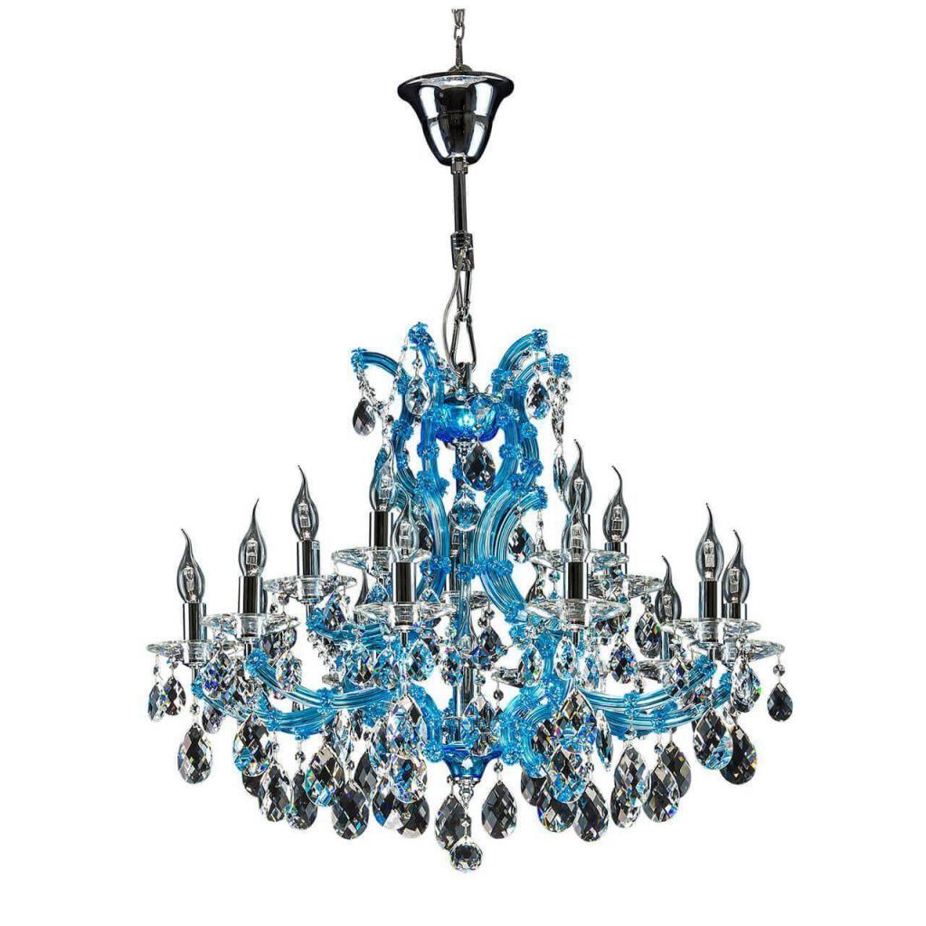 Подвесная люстра Osgona Champa blu 698165