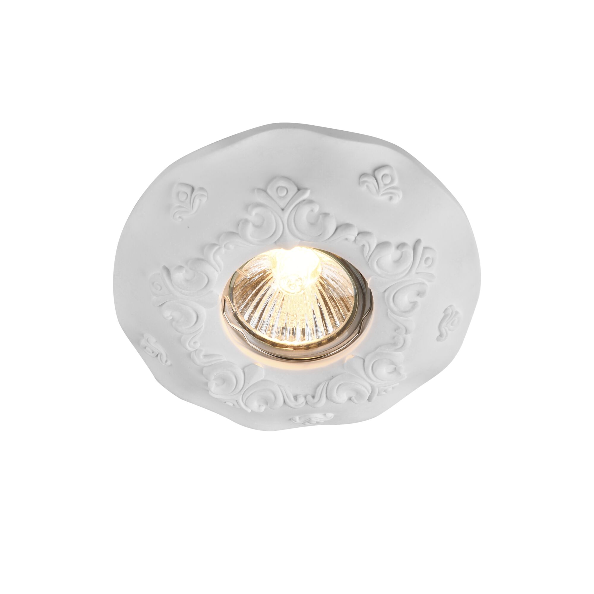 Светильник встраиваемый Maytoni Gyps Classic DL284-1-01-W