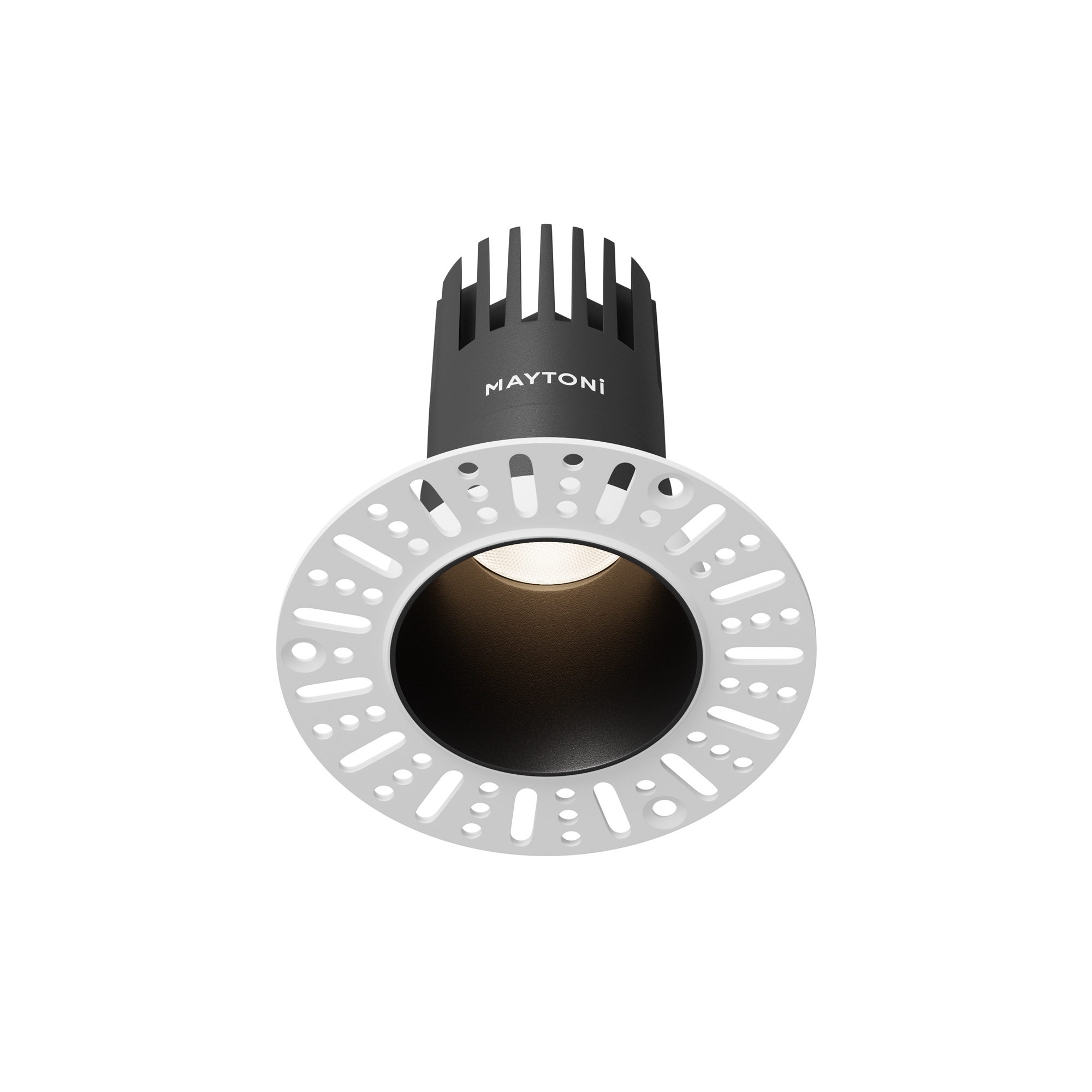Светильник встраиваемый светодиодный Maytoni Dip DL120-10W-4K-TRS-B
