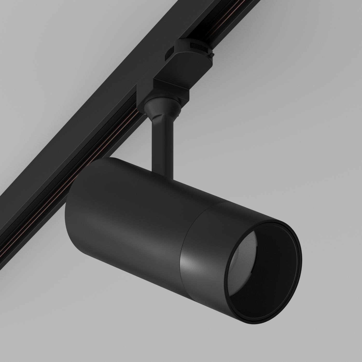 Трековый трехфазный магнитный светильник Ledron pod-lampu-TSU0515-Black