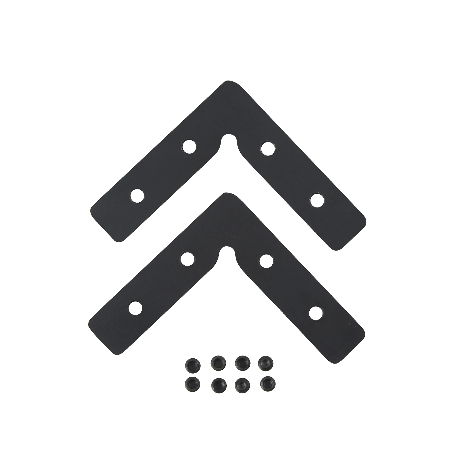 Комплект соединителей верхних для встраиваемого магнитного трека в натяжной ПВХ потолок 2 шт. Crystal Lux SPACE CLT 0.223 07