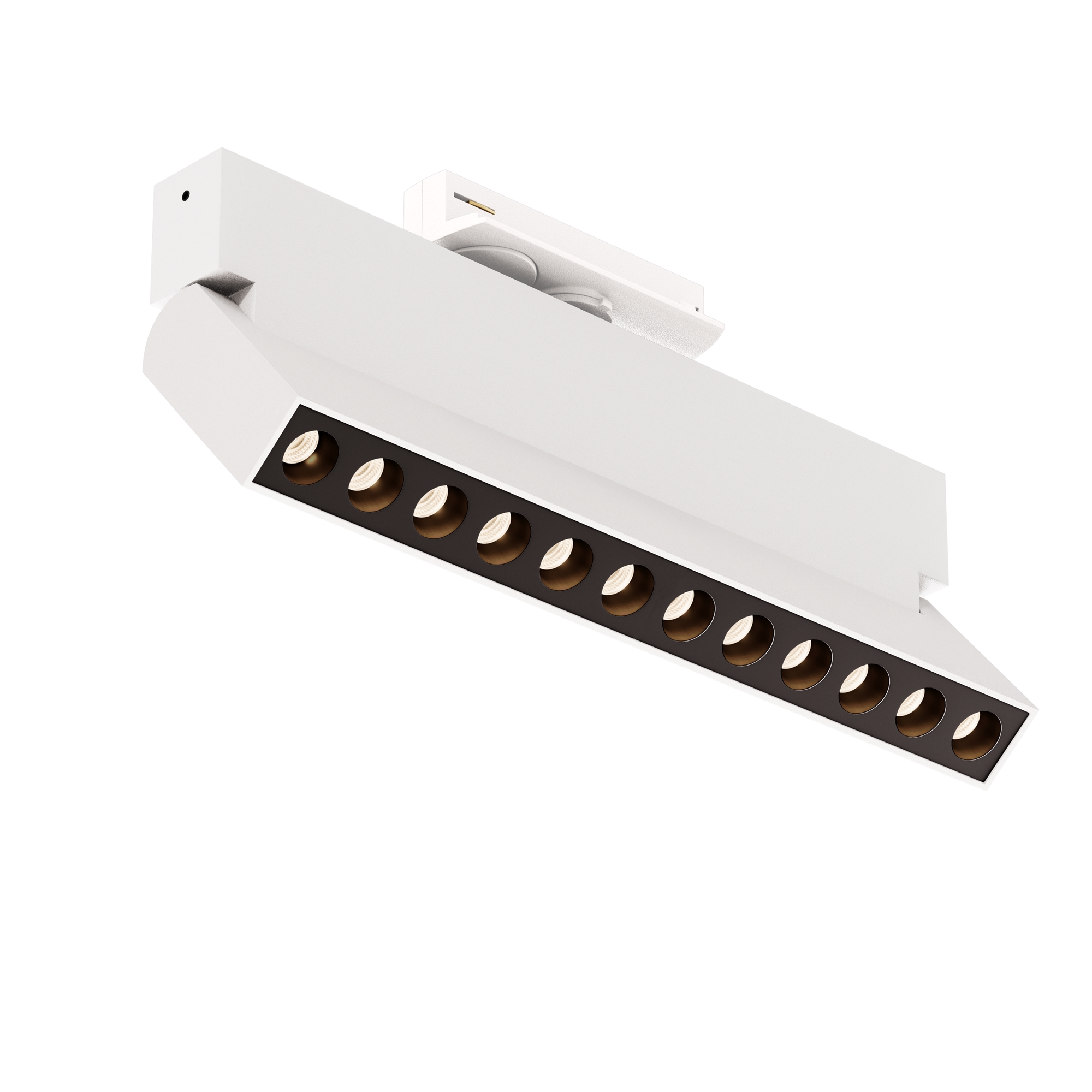 Трековый однофазный светодиодный светильник Maytoni Unity Points Rot TR224-1-12WCCT-M-W
