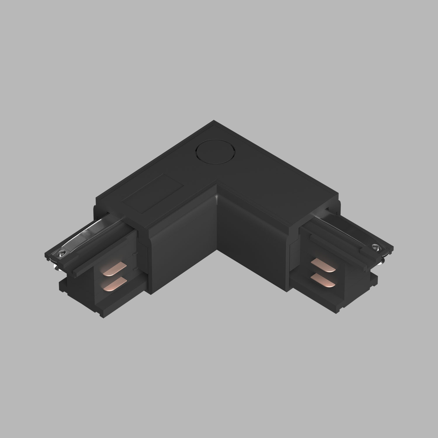 Коннектор угловой для трехфазного шинопровода Ledron АВД-5102-220V Black