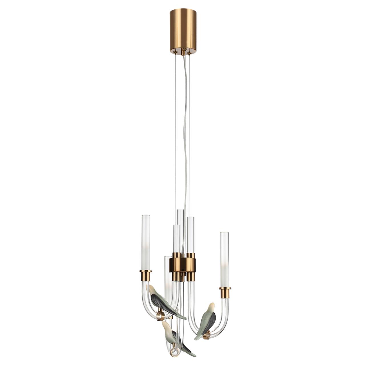 Люстра подвесная светодиодная Odeon Light LARK 5431/6L